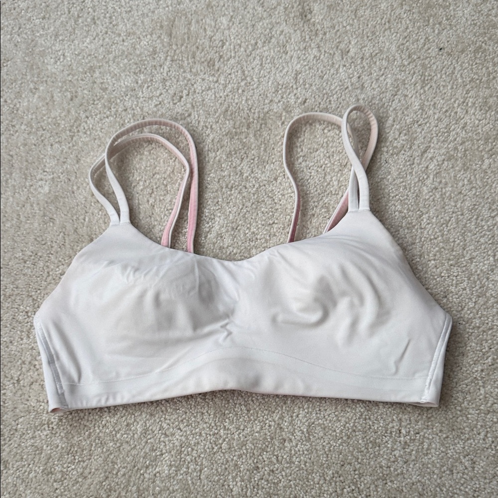 Lululemon Athletica White Sports Bra